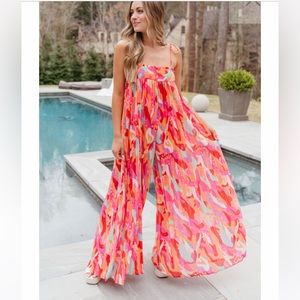 Multicolor jumpsuit NWT